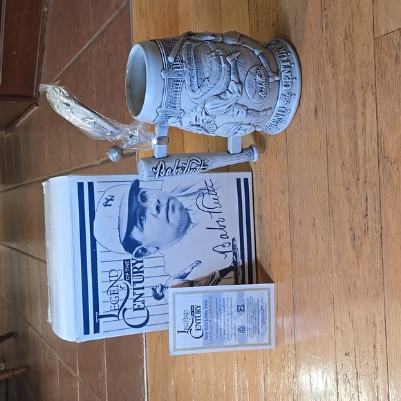 Avon Babe Ruth "Ledgend Of The Century" Beer Stein 1999  Porcelain Collectors - Picture 10 of 16